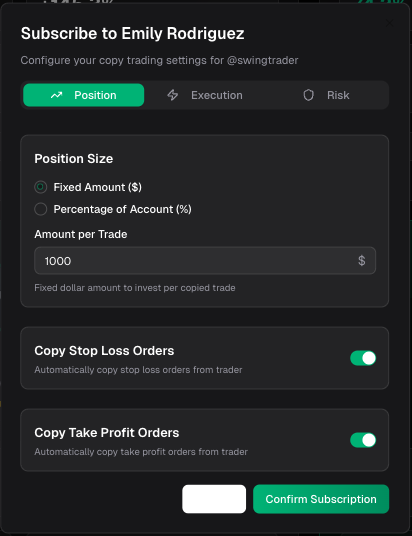 Copy Settings